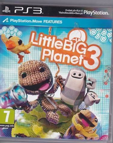 LittleBigPlanet 3 - PS3 (B Grade) (Genbrug)